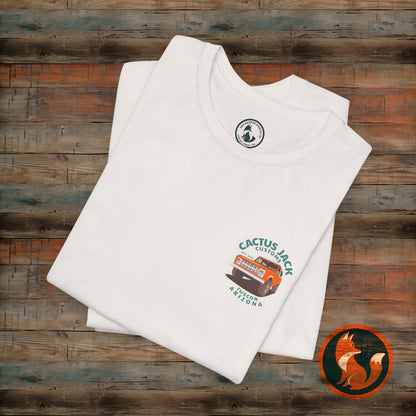 Cactus Jack Vintage Tee, Unisex Short Sleeve Shirt, Retro Graphic Tee, Car Enthusiast Gift, Casual Streetwear, Arizona Pride