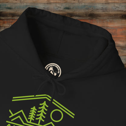 Outdoor Adventure Hooded Sweatshirt | Cozy Apparel for Nature Lovers, Camping Gifts, Casual Wear, Unisex Hoodie, Travel Clothing