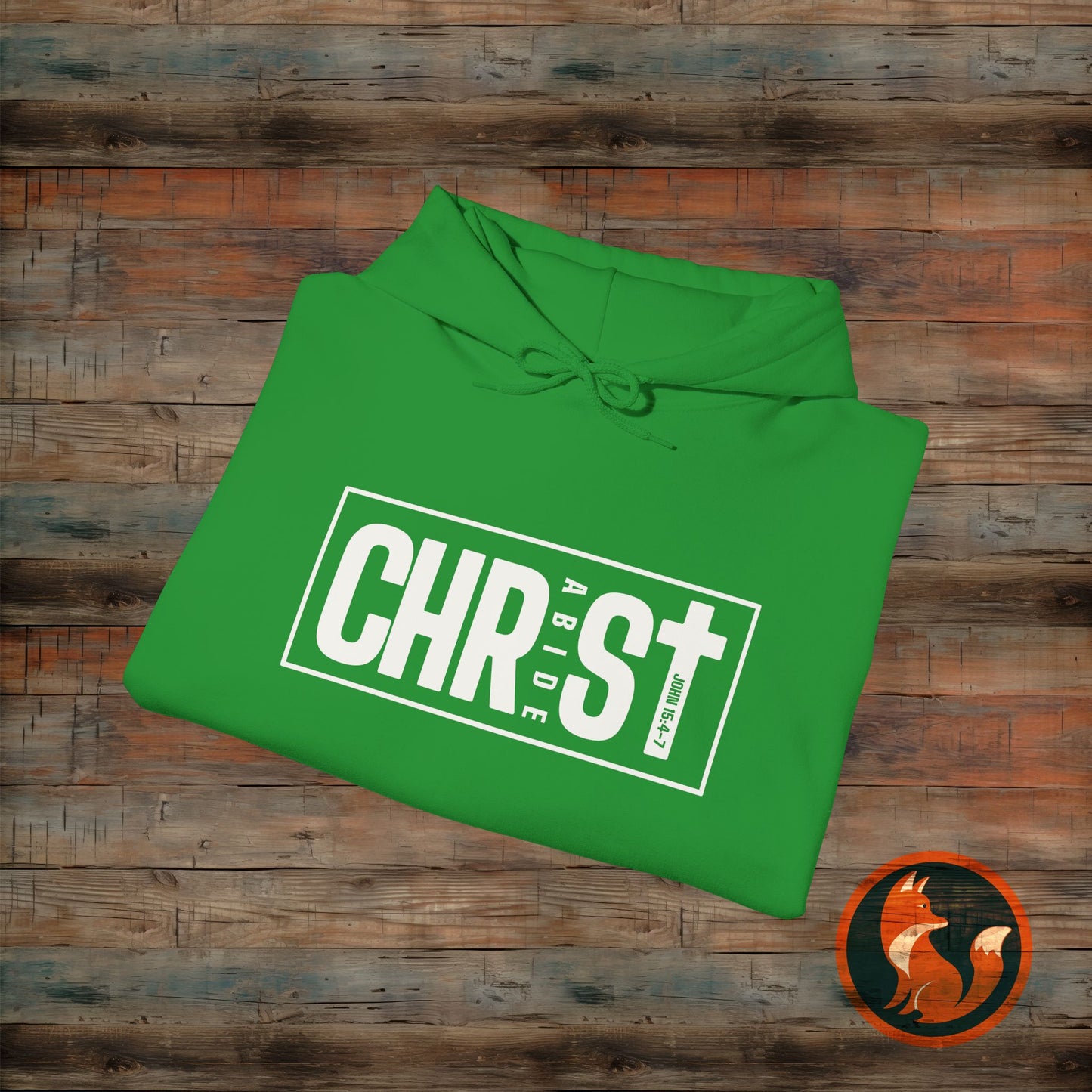 Faith-Inspired Hoodie with Christ Design | Cozy Christian Apparel, Unisex Sweatshirt, Casual Wear, Gift for Believers, Church Events