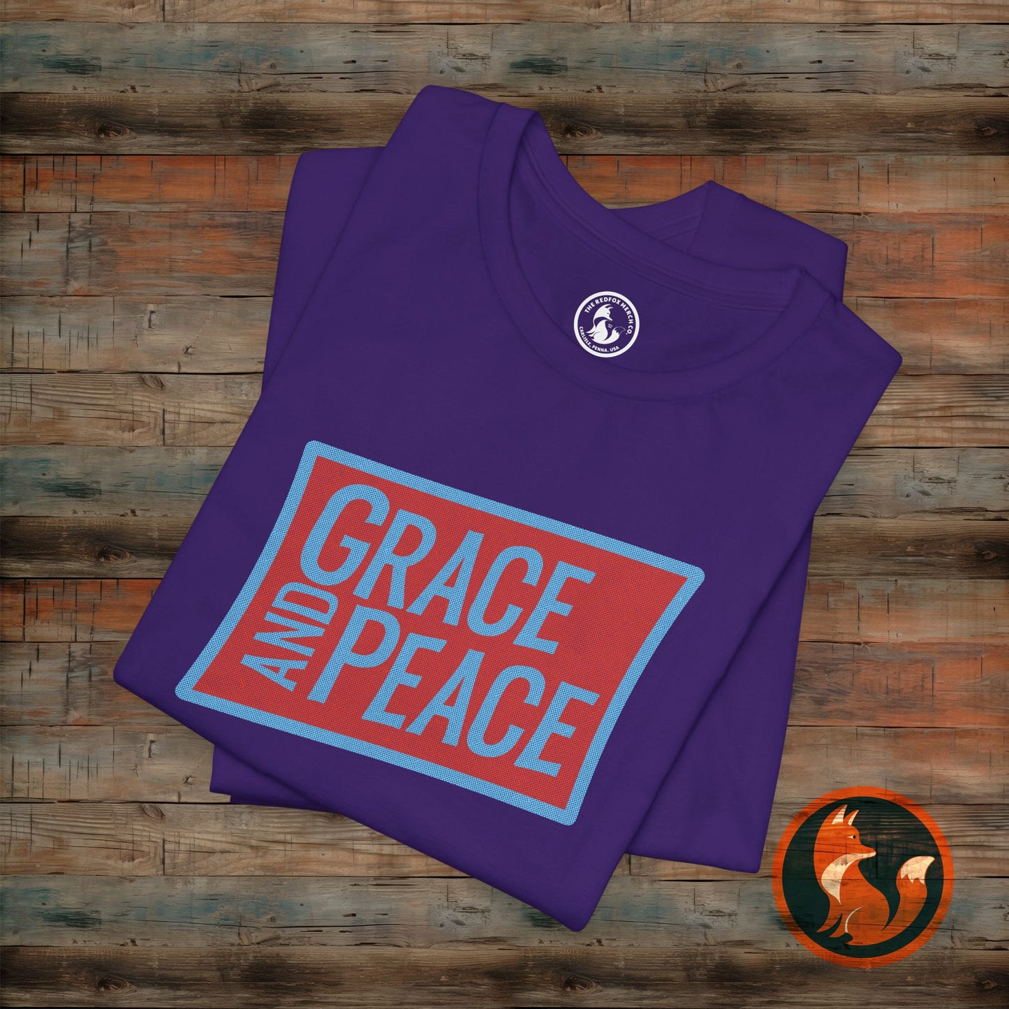 Grace and Peace Unisex Tee, Casual Wear, Everyday Style, Spiritual Gift, Faith-Based Fashion, Comfortable T-Shirt, Thoughtful Present