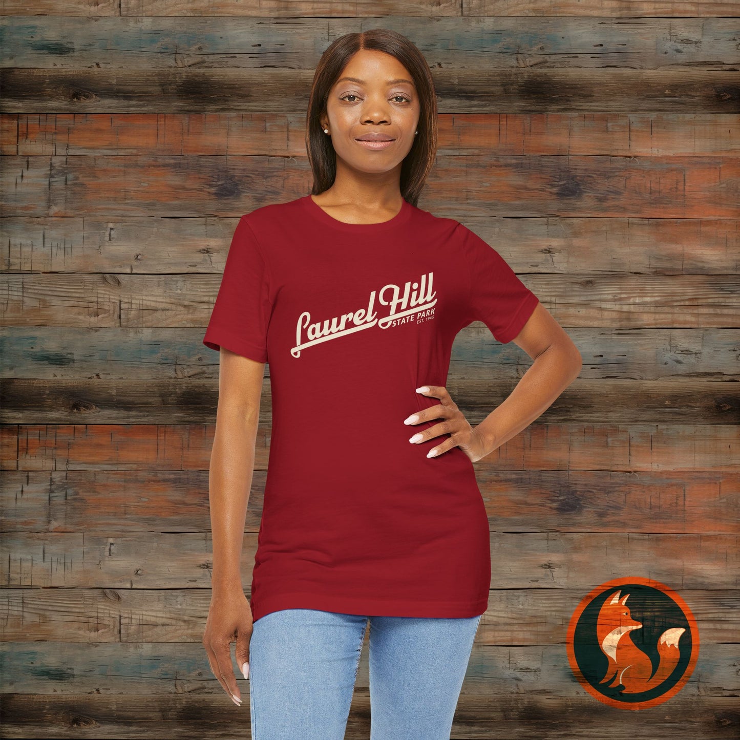 Laurel Hill State Park Tee, Unisex Green Short Sleeve Shirt for Outdoor Lovers, Nature Gift, Adventure Apparel, Hiking T-Shirt, Summer Wear