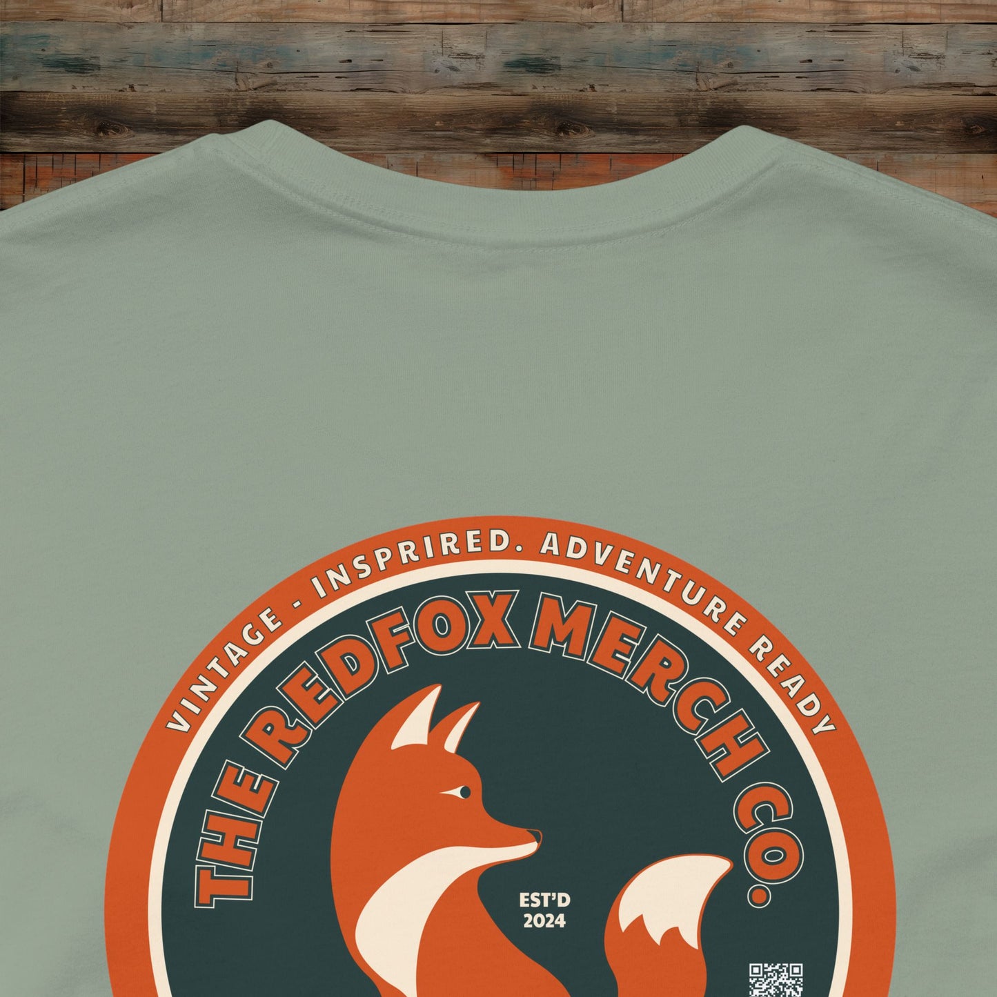 RedFox Graphic Tee for Official Merch, Casual Unisex Shirt, Outdoor Adventure Apparel, Gift for Wildlife Enthusiasts, Eco-Friendly Fashion