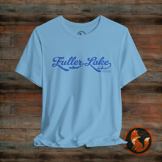 Lake Vibes Unisex T-Shirt - Fuller Lake Graphic Tee, Summer Apparel, Outdoorsy Gift, Lake Lover Shirt, Casual Comfort Wear