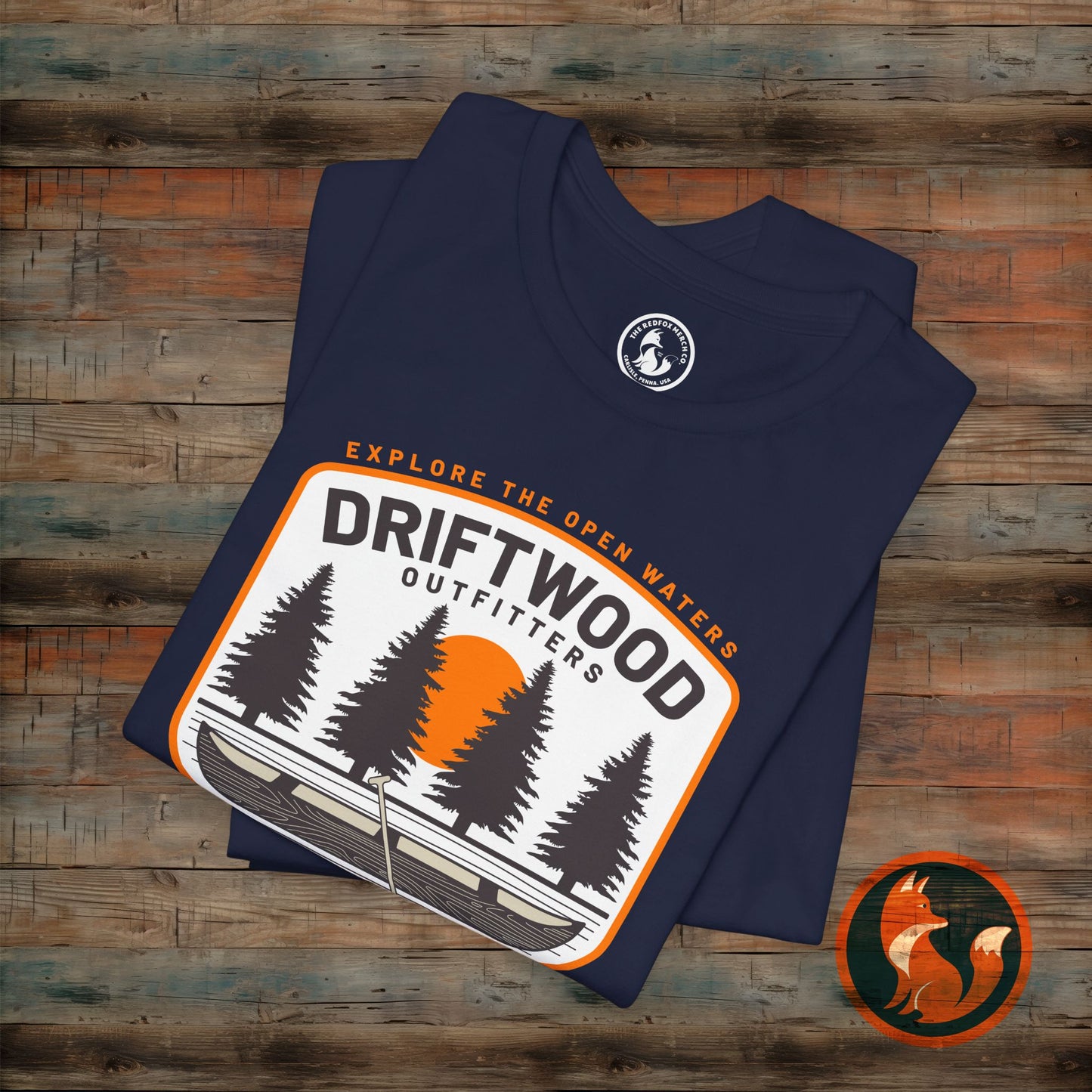 Driftwood Outfitters Unisex Tee, Adventure Shirt, Nature Lover Gift, Camping Apparel, Casual Wear, Perfect all Year