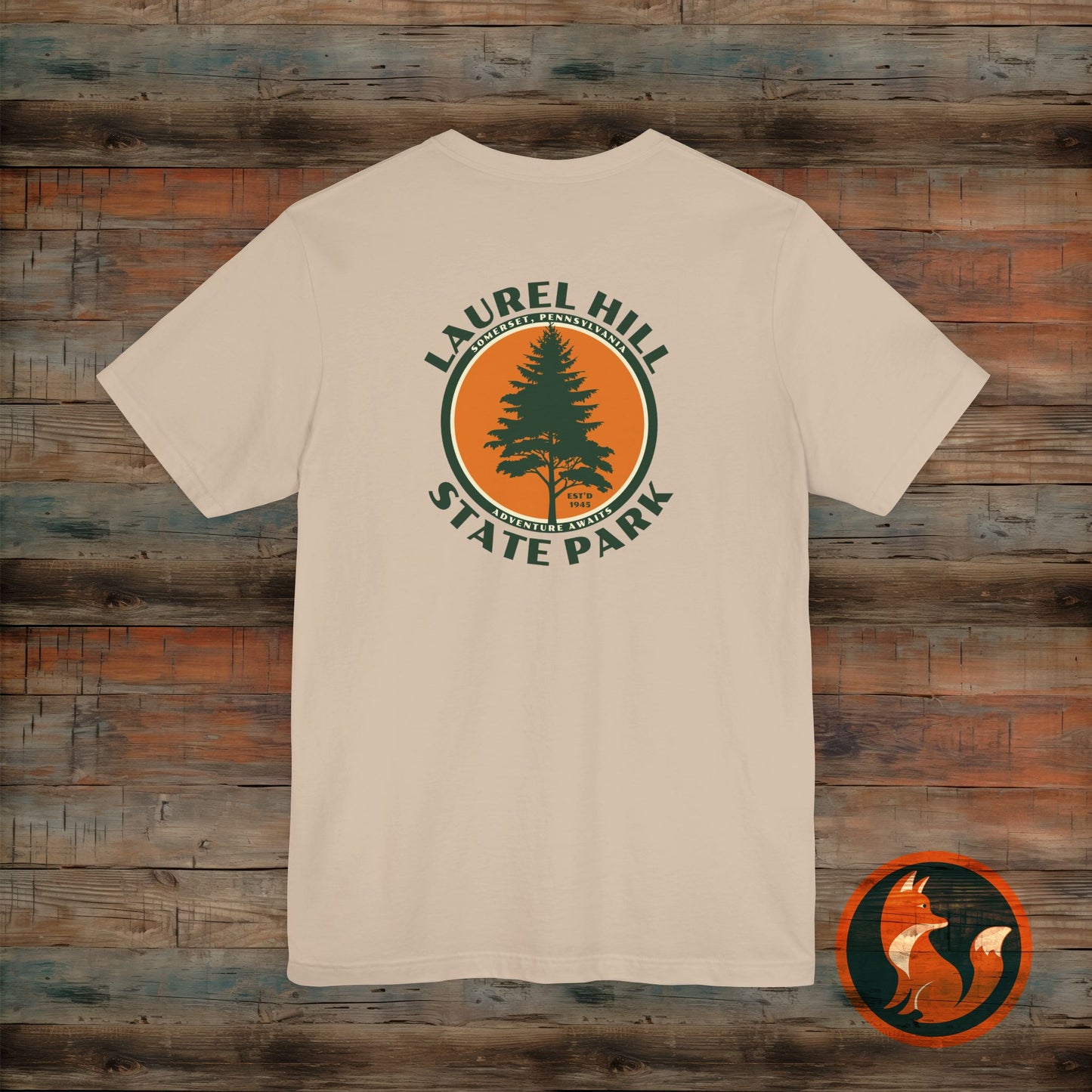 Nature Lover's Tee, Outdoor Adventure Shirt, Laurel Hill State Park Apparel, Unisex Graphic T-Shirt, Gift for Hikers, Eco-Friendly Clothing