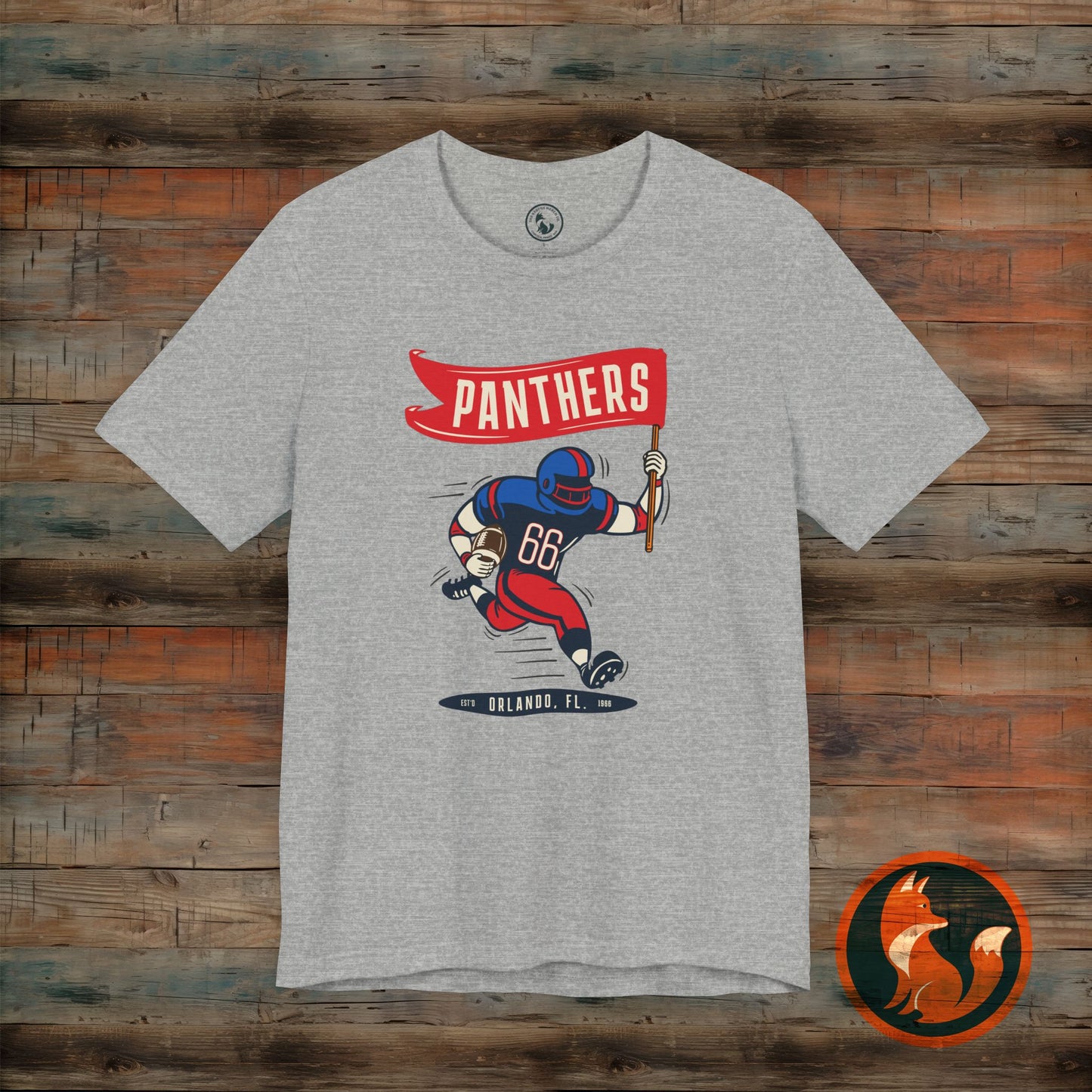 Orlando Panthers CoFL Unisex Jersey Tee, Sporty T-Shirt, Game Day Apparel, Football Fan Shirt, Athletic Wear, Casual Comfort