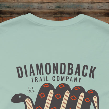 Diamondback Trail Company Tee - Unisex Short Sleeve Shirt, Nature Lover Apparel, Outdoor Adventure Top, Gift for Hikers, Eco-Friendly [...]