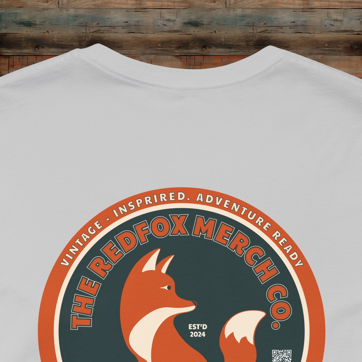 RedFox Graphic Tee for Official Merch, Casual Unisex Shirt, Outdoor Adventure Apparel, Gift for Wildlife Enthusiasts, Eco-Friendly Fashion