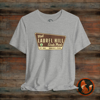 Laurel Hill State Park Tee, Vintage Nature T-Shirt, Unisex Outdoor Apparel, Perfect Gift for Nature Lovers, Summer Travel Gear