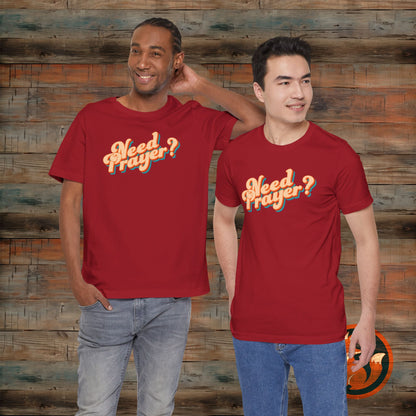 Unisex Prayer Tee, Casual T-Shirt, Spiritual Apparel, Gift for Believers, Inspirational Fashion, Everyday Wear