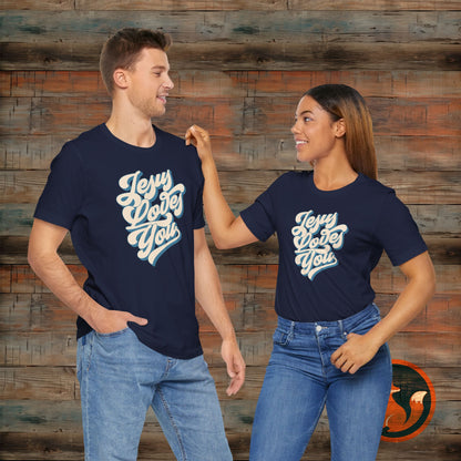 Jesus Loves You Unisex Tee, Inspirational T-Shirt, Faith-Based Apparel, Gift for Christians, Casual Everyday Wear