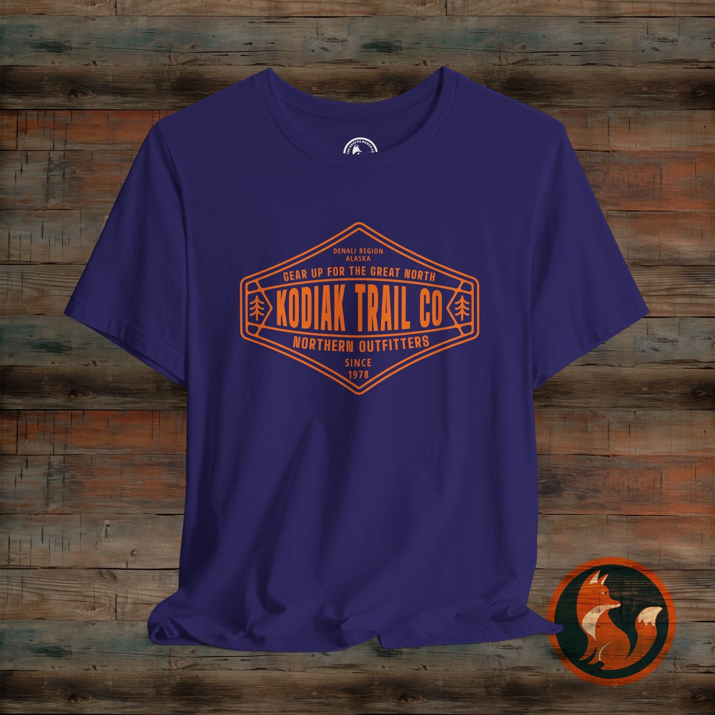 Rustic Outdoor Adventure Tee, Hiking Shirt, Vintage Style T-Shirt, Kodiak Trail Co Shirt, Great Outdoors Apparel
