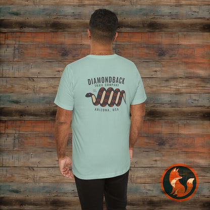Diamondback Trail Company Tee - Unisex Short Sleeve Shirt, Nature Lover Apparel, Outdoor Adventure Top, Gift for Hikers, Eco-Friendly [...]