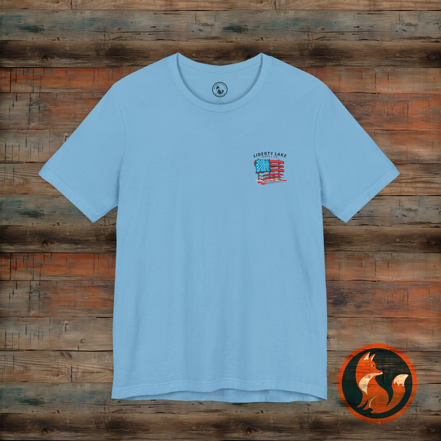 Patriotic Graphic Tee - Unisex Jersey Short Sleeve T-Shirt, 4th of July Outfit, Americana Apparel, Casual Style