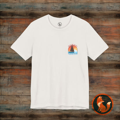 Sailing Club Tee, Nautical Beach Shirt, Summer Vibes T-Shirt, Ocean Lover Gift, Cruise Outing Apparel