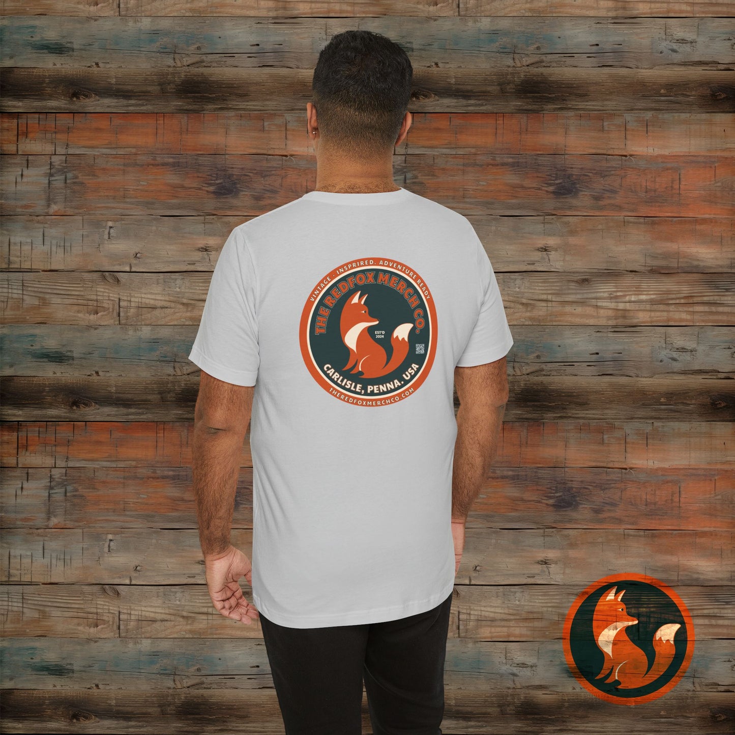 RedFox Graphic Tee for Official Merch, Casual Unisex Shirt, Outdoor Adventure Apparel, Gift for Wildlife Enthusiasts, Eco-Friendly Fashion