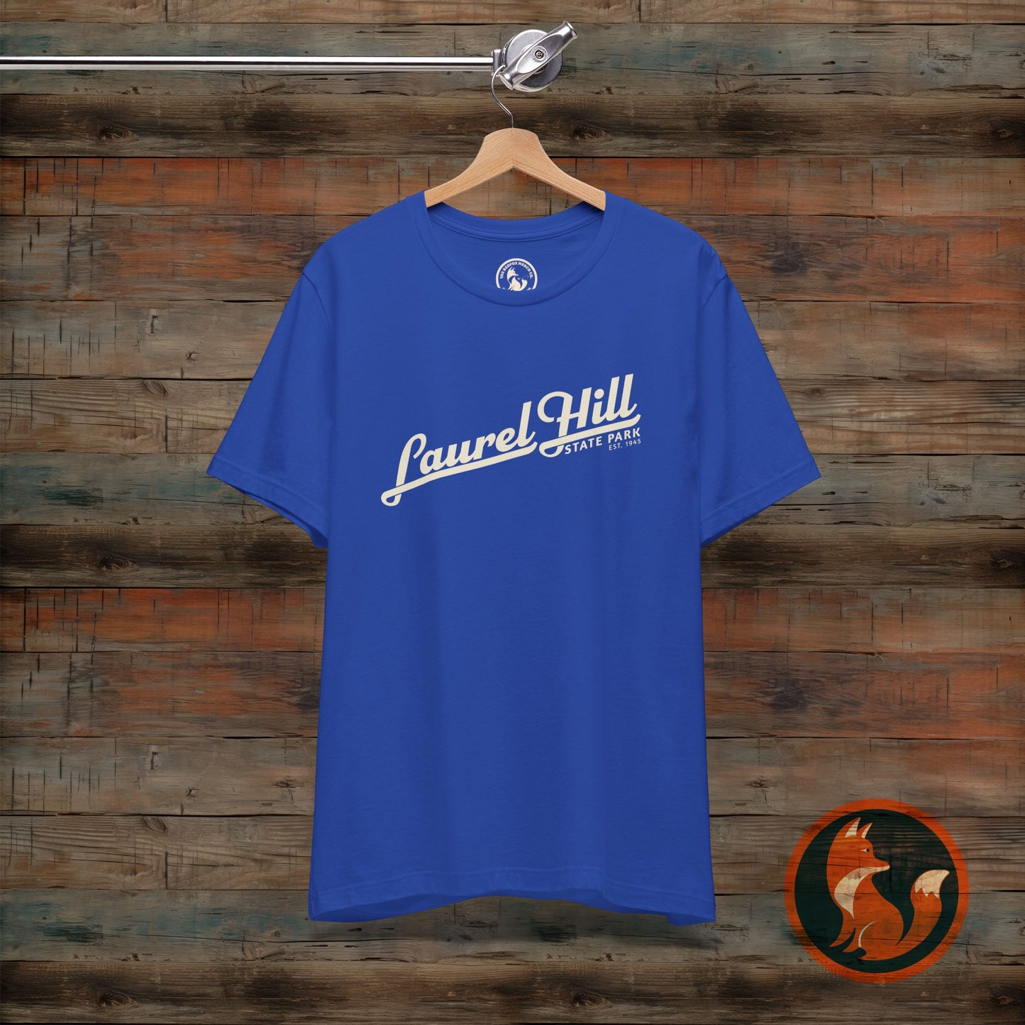 Laurel Hill State Park Tee, Unisex Green Short Sleeve Shirt for Outdoor Lovers, Nature Gift, Adventure Apparel, Hiking T-Shirt, Summer Wear