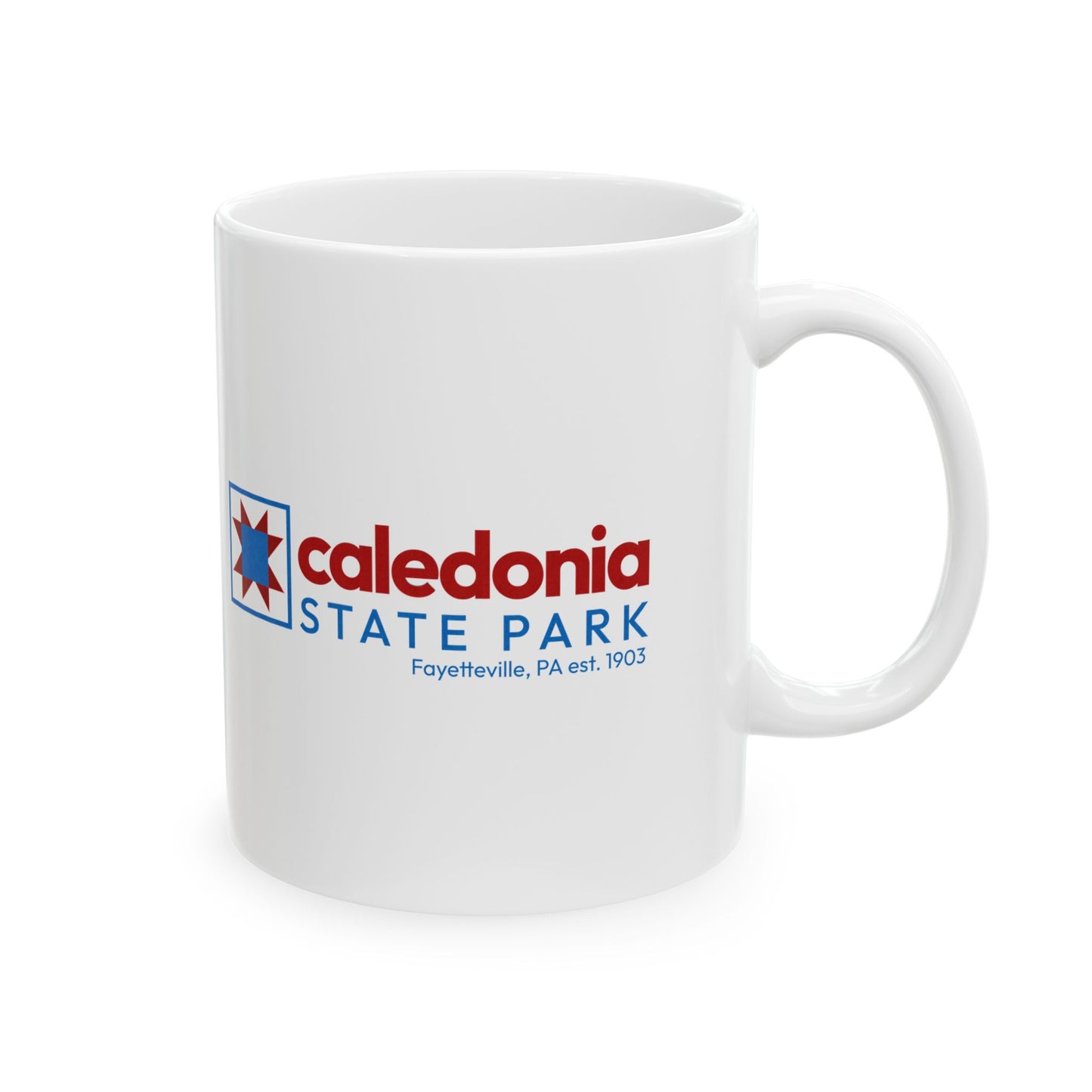 Caledonia State Park Ceramic Mug, 11oz, Perfect for Nature Lovers, Great Gift for Hikers, Coffee Lovers, Travel Memento