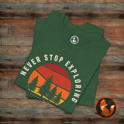 Adventure-Inspired Unisex Jersey Tee - Perfect for Explorers, Travel Lovers, Outdoor Enthusiasts, Vacation Wear, Gift for Nature Lovers