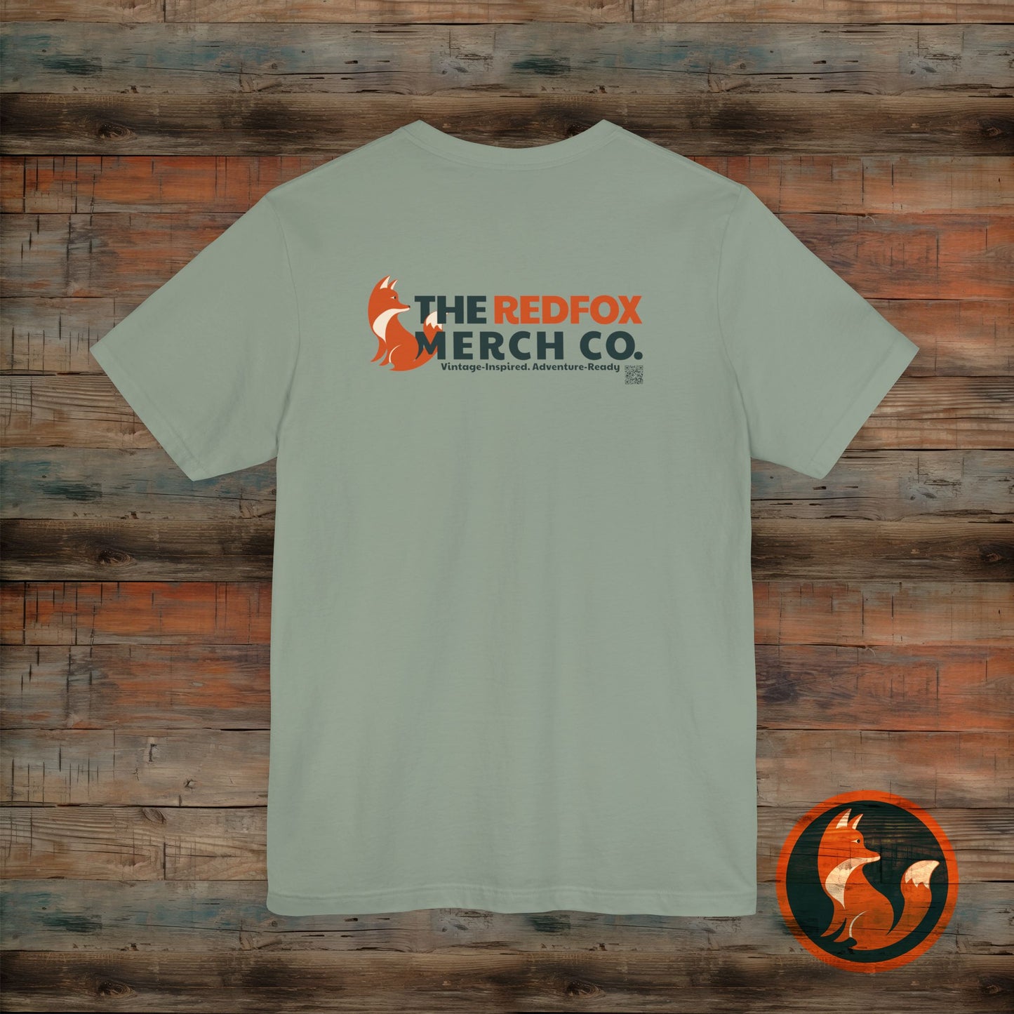 RedFox Merch Co, Casual Wear, Gift for Animal Lovers, Unique T-Shirt, Everyday Comfort, Perfect for Any Occasion