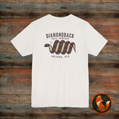 Diamondback Trail Company Tee - Unisex Short Sleeve Shirt, Nature Lover Apparel, Outdoor Adventure Top, Gift for Hikers, Eco-Friendly [...]