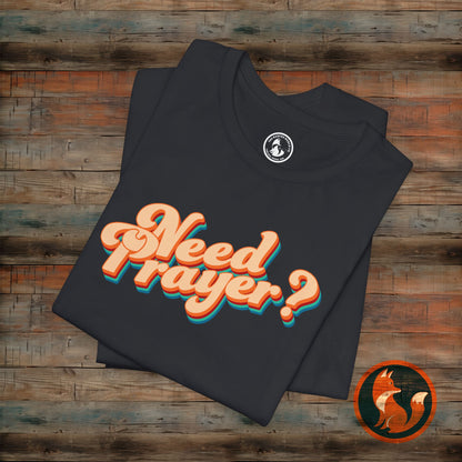 Unisex Prayer Tee, Casual T-Shirt, Spiritual Apparel, Gift for Believers, Inspirational Fashion, Everyday Wear