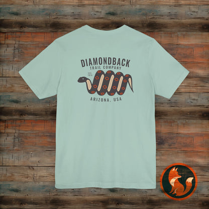 Diamondback Trail Company Tee - Unisex Short Sleeve Shirt, Nature Lover Apparel, Outdoor Adventure Top, Gift for Hikers, Eco-Friendly [...]