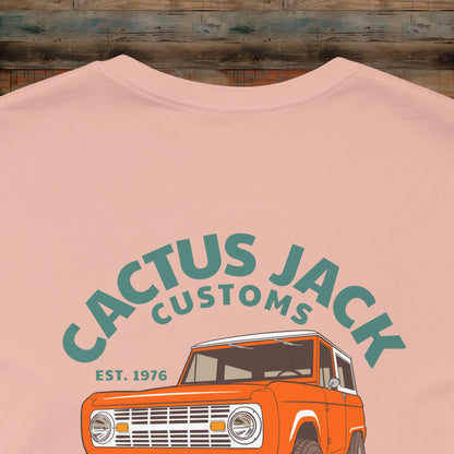 Cactus Jack Vintage Tee, Unisex Short Sleeve Shirt, Retro Graphic Tee, Car Enthusiast Gift, Casual Streetwear, Arizona Pride