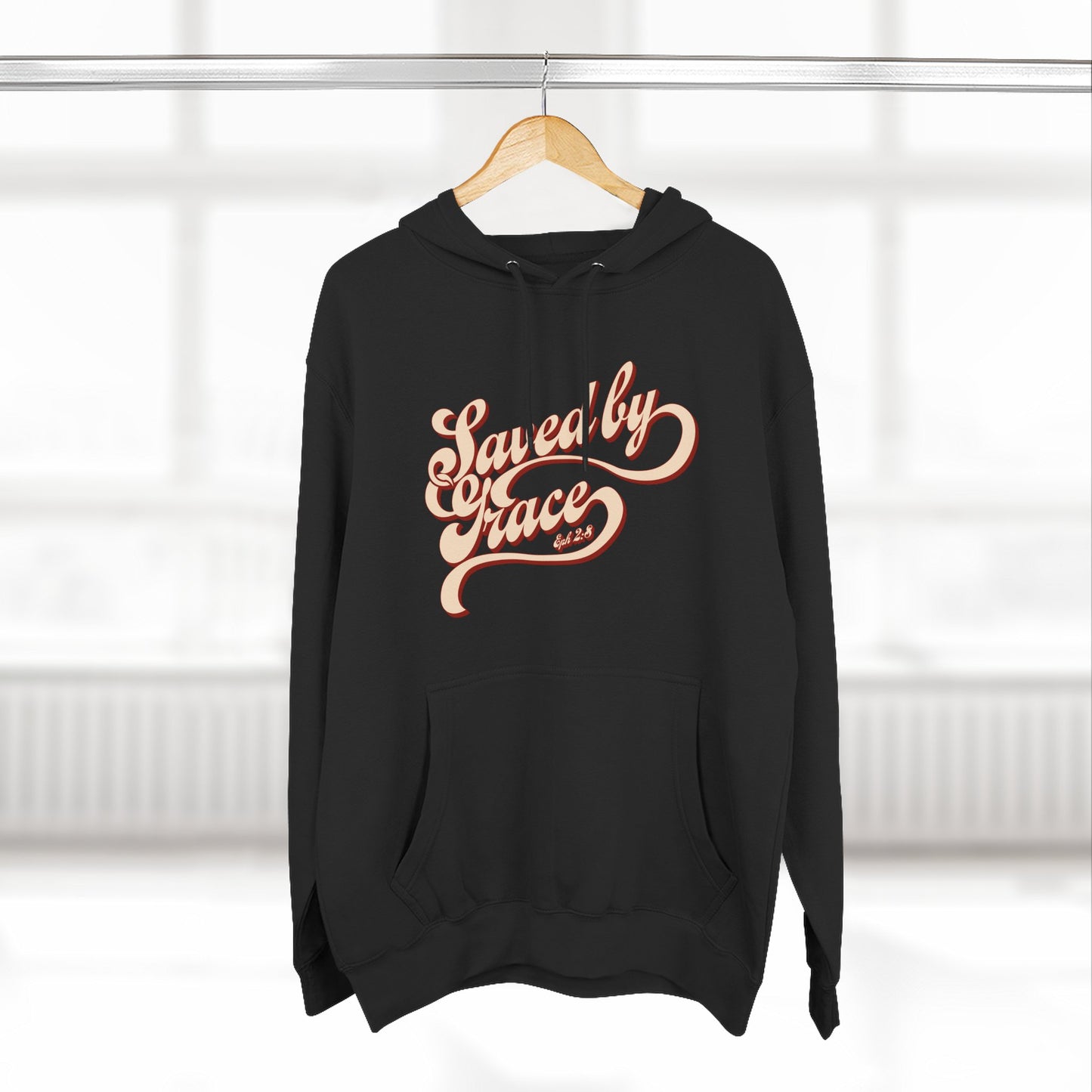 Cozy Inspirational Fleece Hoodie, Casual Wear, Gifts for Friends, Cool Weather Apparel, Relaxed Fit, Everyday Comfort