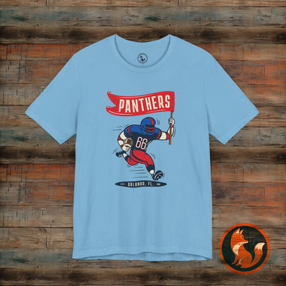 Orlando Panthers CoFL Unisex Jersey Tee, Sporty T-Shirt, Game Day Apparel, Football Fan Shirt, Athletic Wear, Casual Comfort