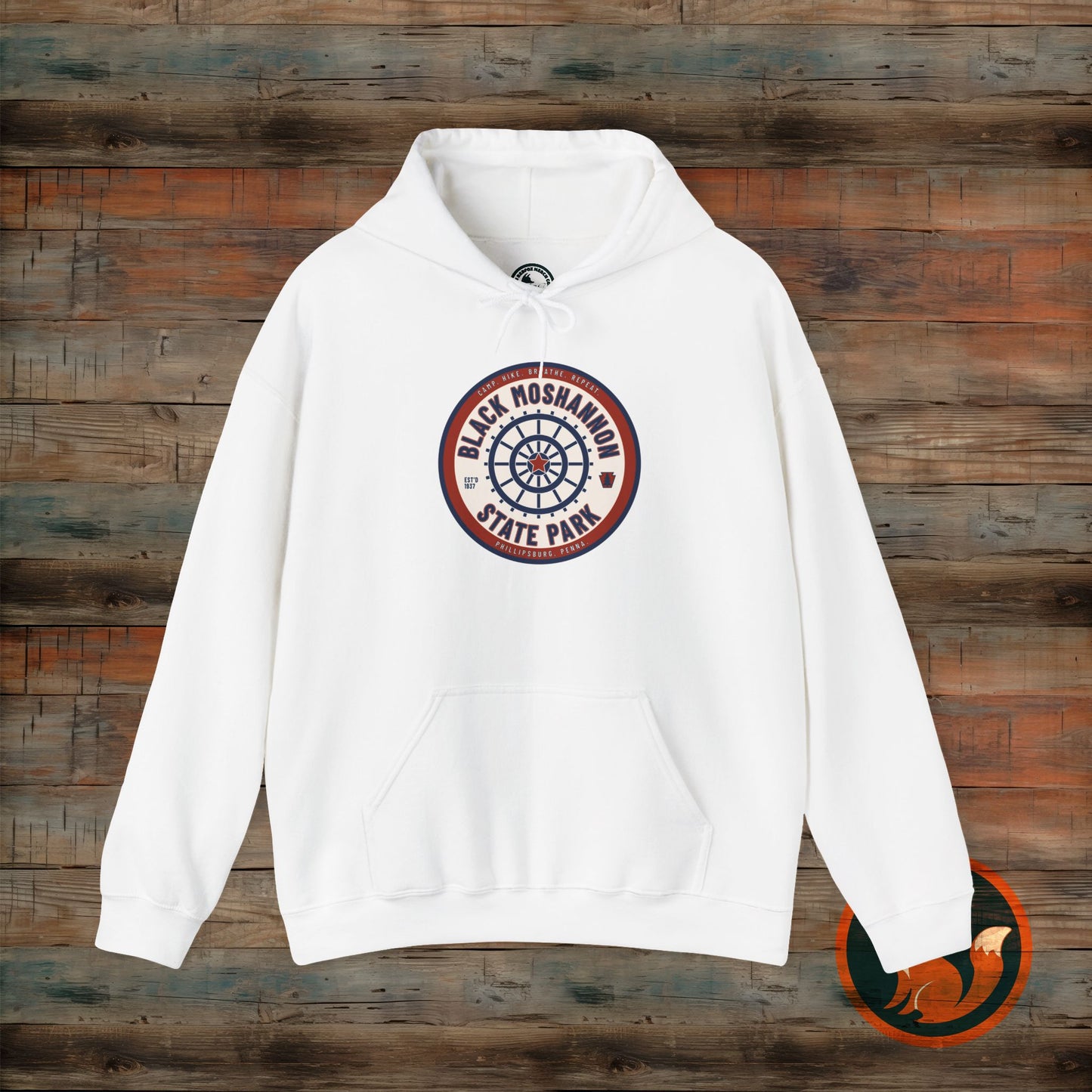 Black Moshannon State Park Hoodie, Cozy Sweatshirt for Outdoor Lovers, Perfect for Camping, Travel, Gifts, Nature Lovers