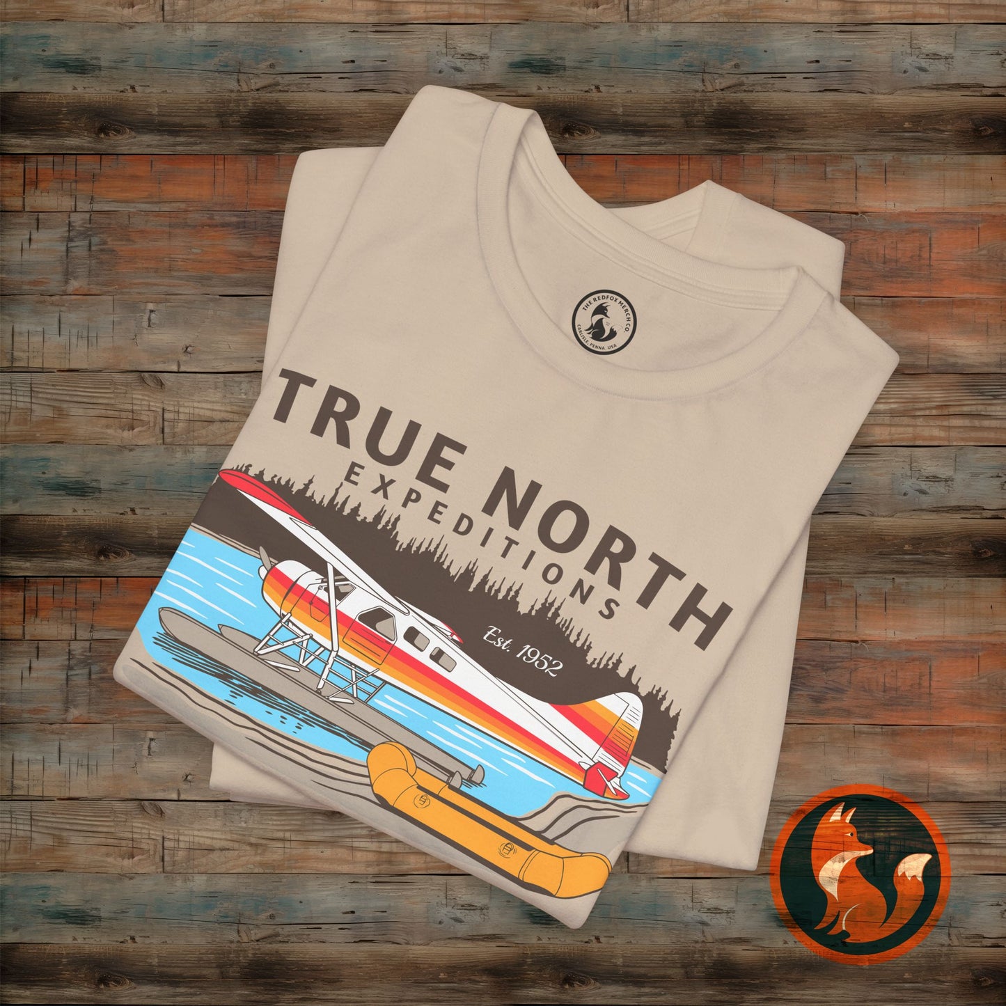 Adventure-Inspired Unisex Tee: True North Expeditions, Outdoor Shirt, Travel Apparel, Water Sports T-Shirt, Gift for Adventurers, [...]