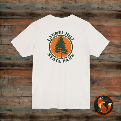 Nature Lover's Tee, Outdoor Adventure Shirt, Laurel Hill State Park Apparel, Unisex Graphic T-Shirt, Gift for Hikers, Eco-Friendly Clothing