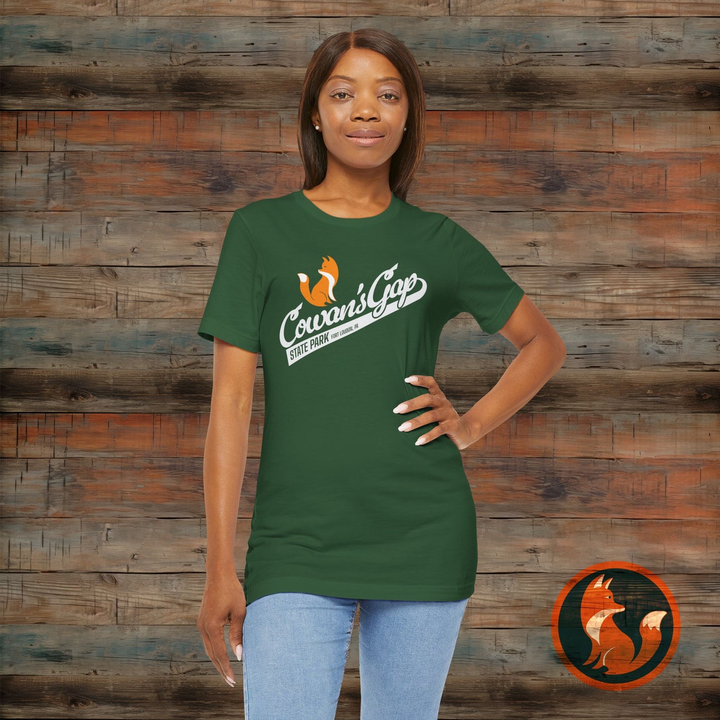 Cowans Gap State Park Tee - Unisex Jersey Short Sleeve T-Shirt, Nature Lover Gift, Hiking Apparel, Outdoor Adventure Wear, [...]