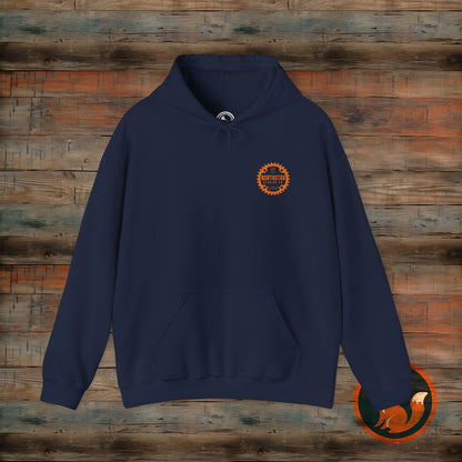 Cozy Unisex Hooded Sweatshirt, Perfect for Casual Wear, Gift for Friends, Outdoor Activities, Fall Fashion, Northstar Design