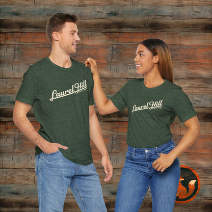 Laurel Hill State Park Tee, Unisex Green Short Sleeve Shirt for Outdoor Lovers, Nature Gift, Adventure Apparel, Hiking T-Shirt, Summer Wear