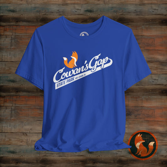 Cowans Gap State Park Tee - Unisex Jersey Short Sleeve T-Shirt, Nature Lover Gift, Hiking Apparel, Outdoor Adventure Wear, [...]