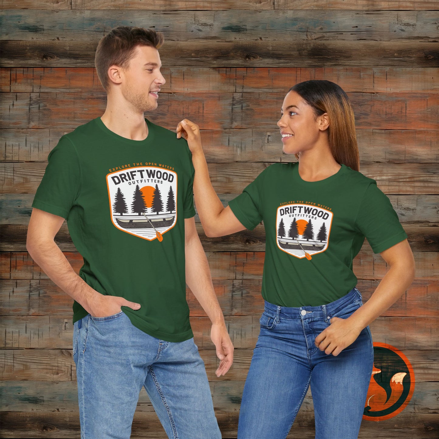 Driftwood Outfitters Unisex Tee, Adventure Shirt, Nature Lover Gift, Camping Apparel, Casual Wear, Perfect all Year