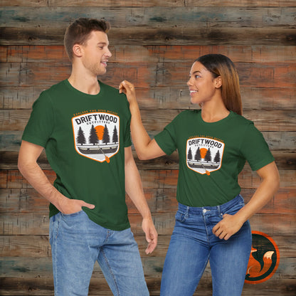 Driftwood Outfitters Unisex Tee, Adventure Shirt, Nature Lover Gift, Camping Apparel, Casual Wear, Perfect all Year