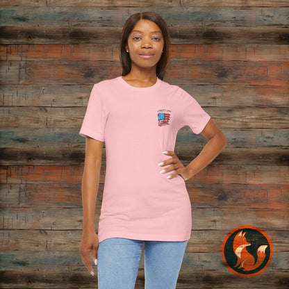 Patriotic Graphic Tee - Unisex Jersey Short Sleeve T-Shirt, 4th of July Outfit, Americana Apparel, Casual Style