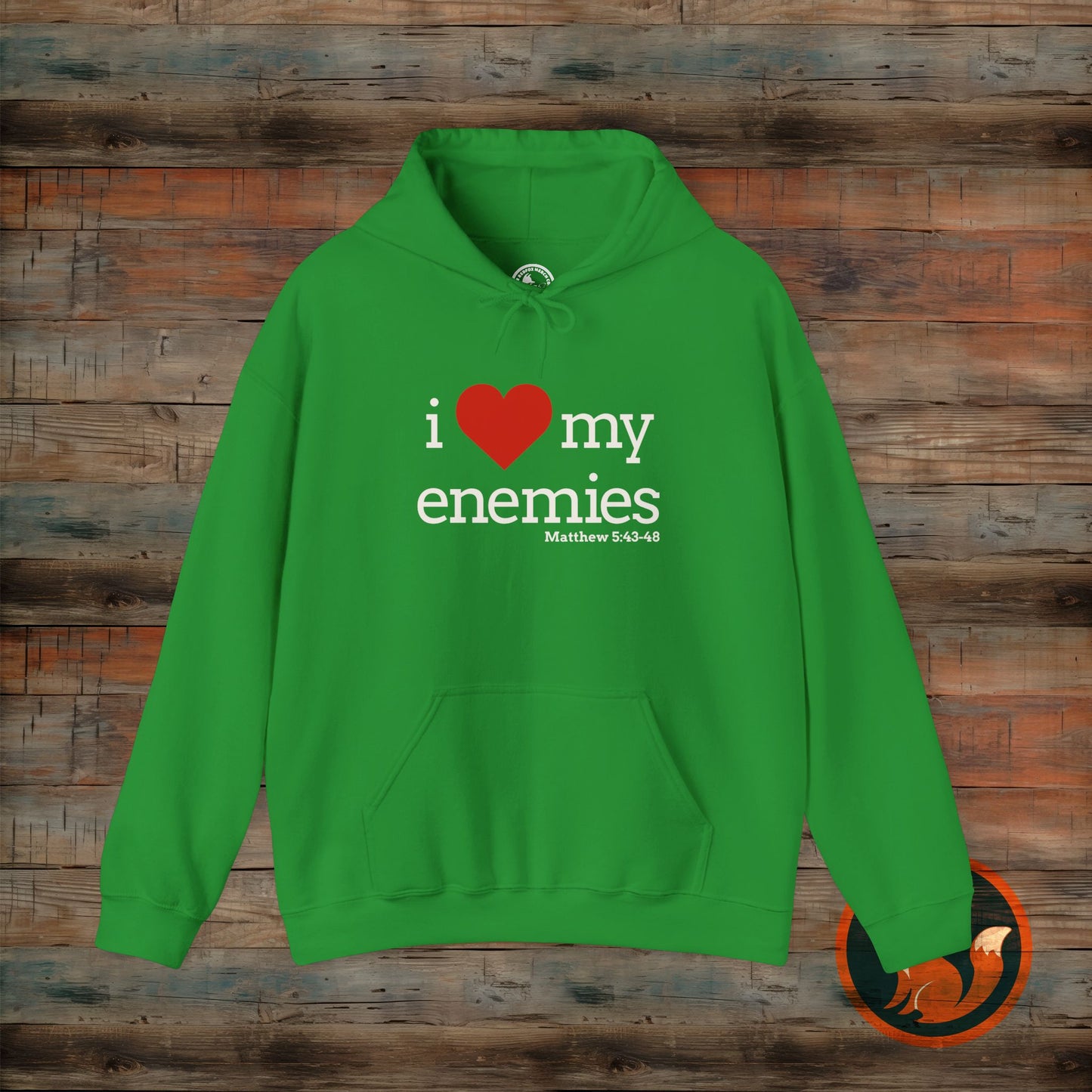 I love My Enemies Hoodie - Unisex Heavy Blend Sweatshirt, Christian Apparel, Gift for Faith Lovers, Inspirational Clothing, Cozy [...]