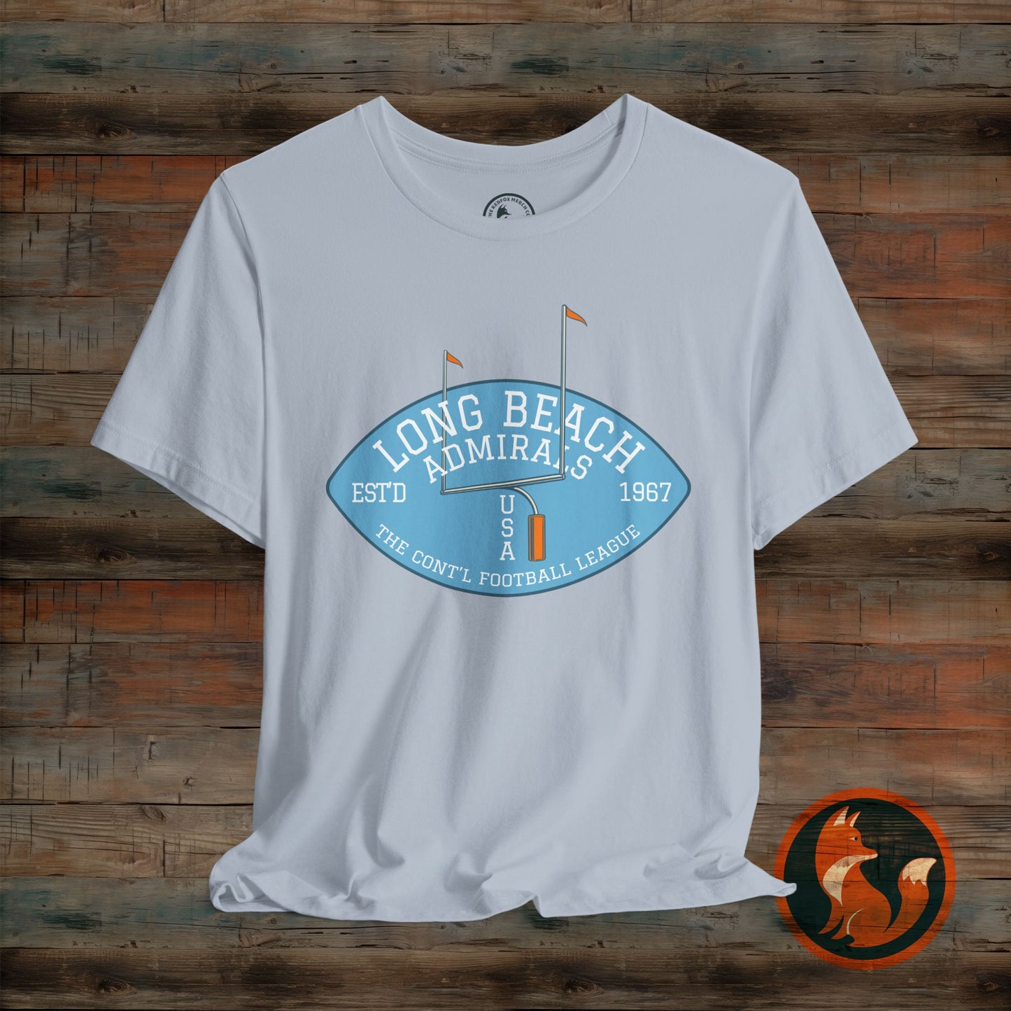 Retro Long Beach Football Tee, Unisex T-Shirt, Casual Wear, Sports Apparel, Gift for Football Lovers, Vintage Style