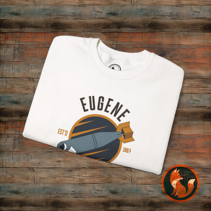 Eugene Bombers Crewneck Sweatshirt - Cozy, Unisex, Sports Apparel, Ideal for Team Spirit, Casual Wear, Gifts for Fans
