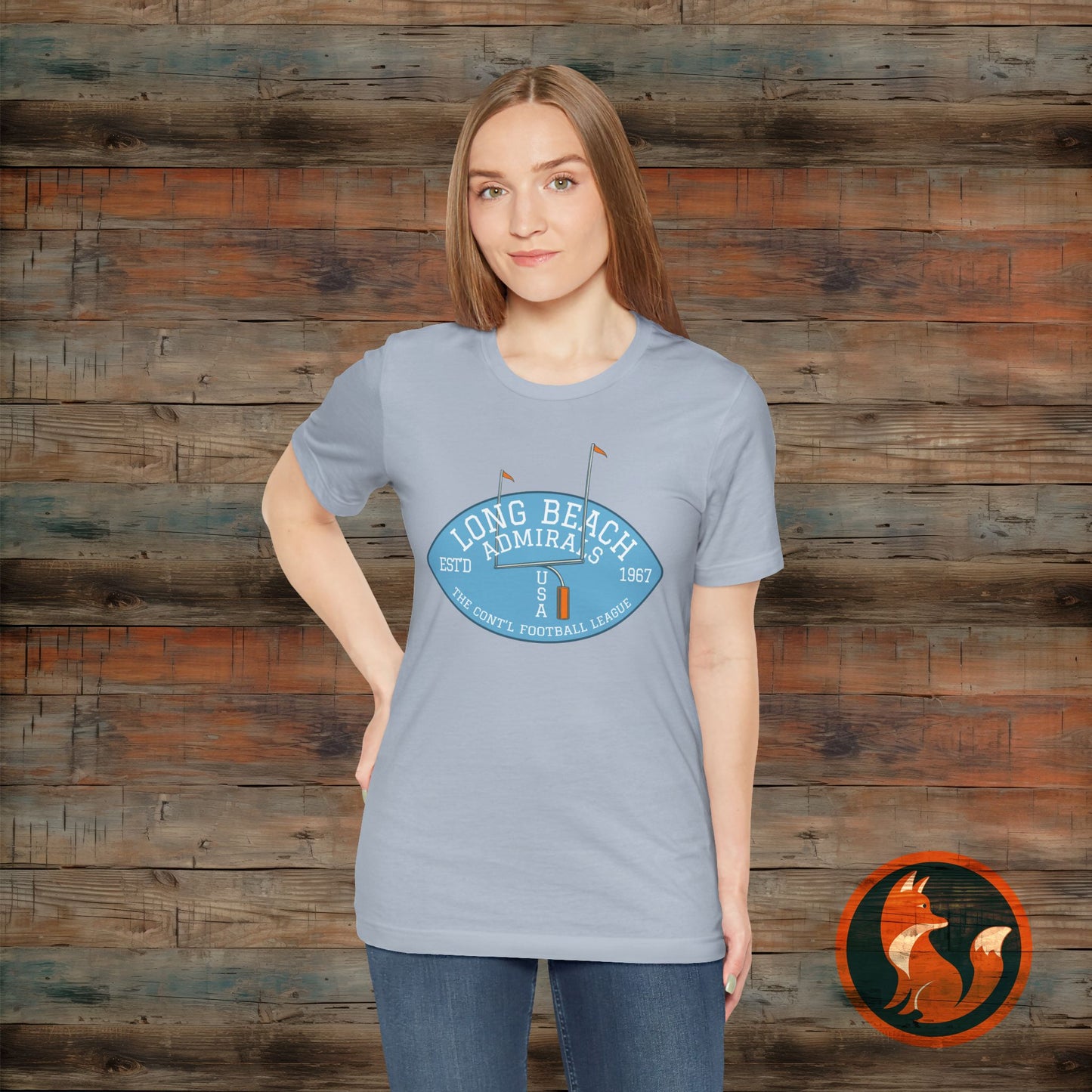 Retro Long Beach Football Tee, Unisex T-Shirt, Casual Wear, Sports Apparel, Gift for Football Lovers, Vintage Style
