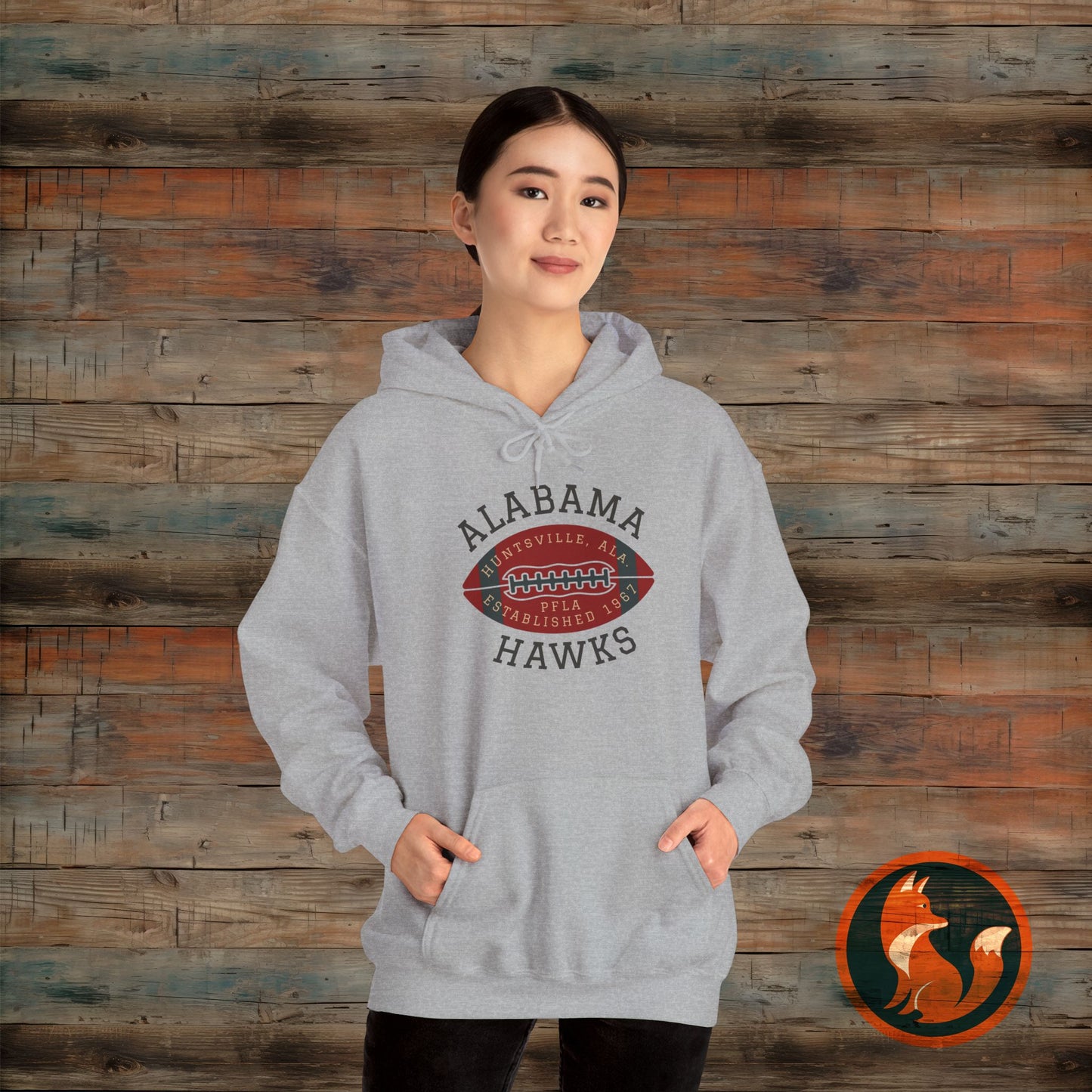 Alabama Hawks Football Sweatshirt, Unisex Casual Hoodie, Team Spirit Gear, Perfect for Game Days, Comfortable All-Season Wear