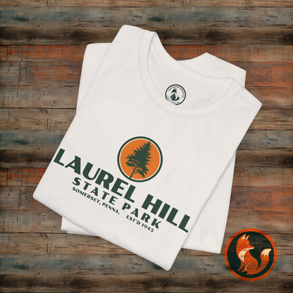 Laurel Hill State Park Tee - Unisex Jersey Short Sleeve T-Shirt, Nature Lover's Gift, Outdoor Adventure Apparel, Casual Wear, Gift for [...]