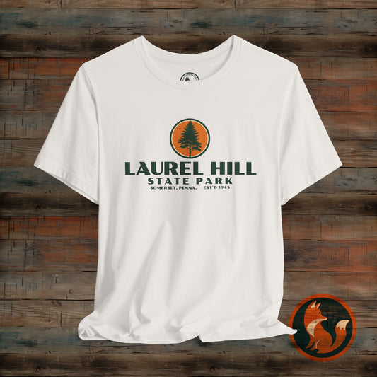 Laurel Hill State Park Tee - Unisex Jersey Short Sleeve T-Shirt, Nature Lover's Gift, Outdoor Adventure Apparel, Casual Wear, Gift for [...]