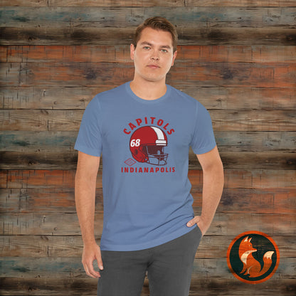Indianapolis Capitols Short Sleeve Tee, Sports T-Shirt, Fan Apparel, Game Day Shirt, Unisex Fashion Tee