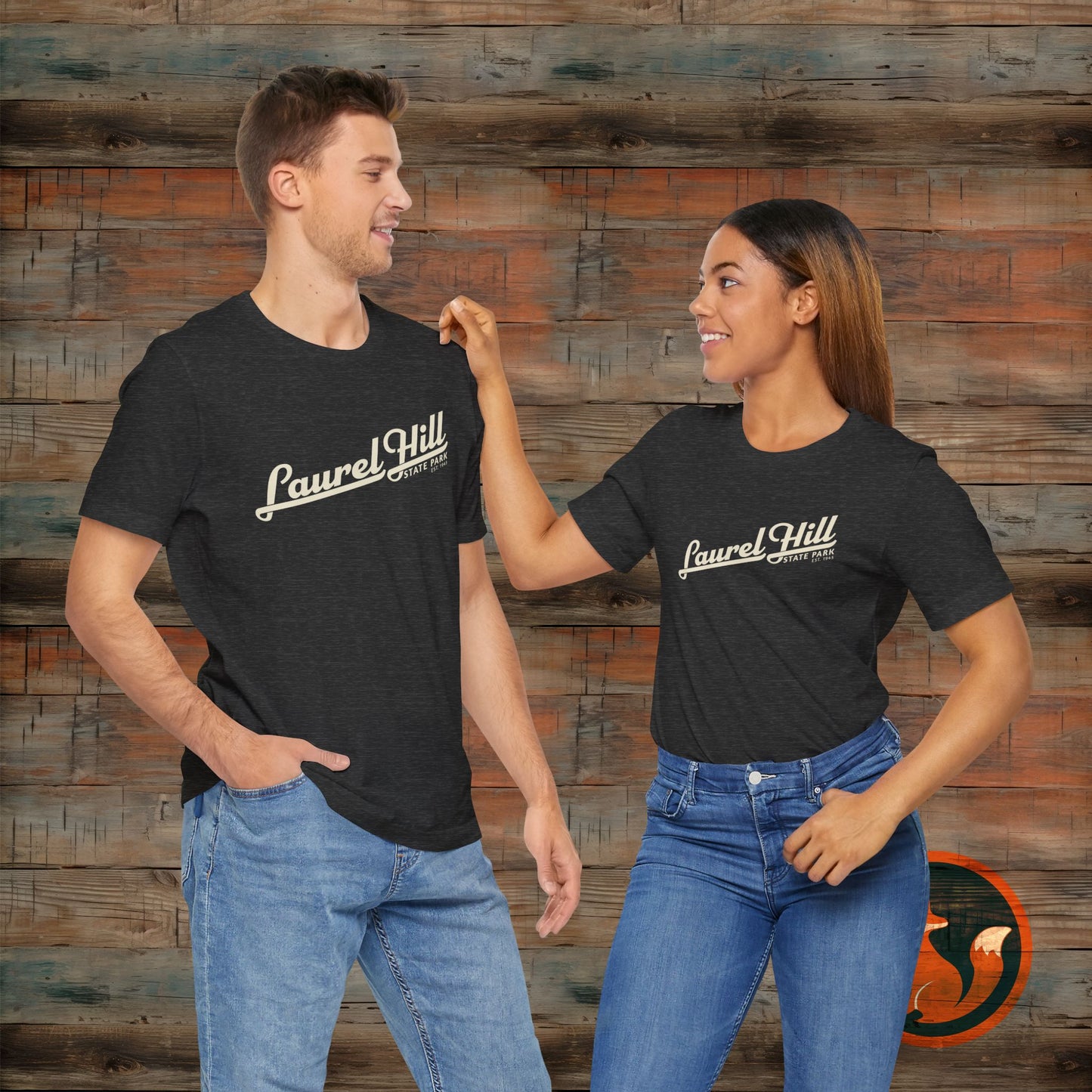 Laurel Hill State Park Tee, Unisex Green Short Sleeve Shirt for Outdoor Lovers, Nature Gift, Adventure Apparel, Hiking T-Shirt, Summer Wear