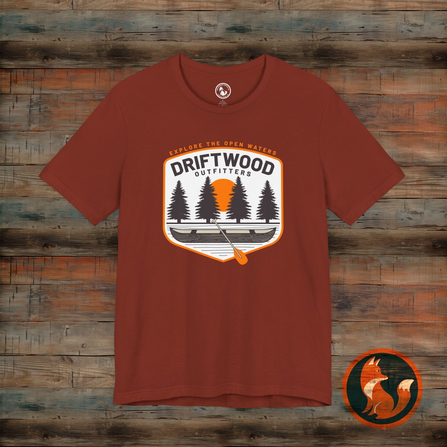 Driftwood Outfitters Unisex Tee, Adventure Shirt, Nature Lover Gift, Camping Apparel, Casual Wear, Perfect all Year